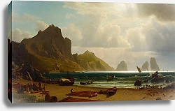 Постер Бирштад Альберт Марина Пиккола, Капри