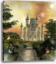 Постер Замок в зачарованном саду