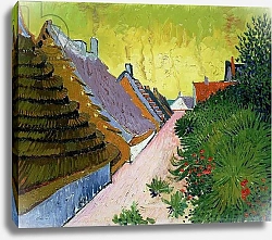 Постер Ван Гог Винсент (Vincent Van Gogh) Mas at Saintes-Mairies, 1888