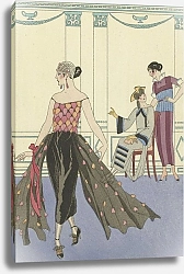 Постер Барбье Джордж Вкусный Туалет