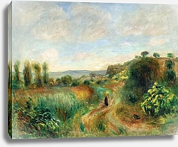 Постер Ренуар Пьер (Pierre-Auguste Renoir) Paysage à Cagnes