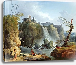 Постер Робер Юбер The Falls of Tivoli, 1768