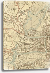 Постер Хайнс Арманд Maps of Ghent drawn in 1619 by surveyor Jacq. Horenbault Pl.14