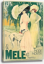 Постер Малерба Эмилио Mele and Ci. , Mode Novità.