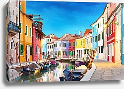 Постер Италия. Венеция. На острове Бурано