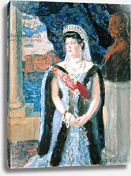 Постер Кустодиев Борис Portrait of the Grand Duchess Maria Pavlovna, 1911 Постер Кустодиев Борис Portrait of the Grand Duchess Maria Pavlovna, 1911