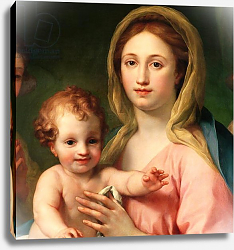 Постер Менгс Антон Madonna and Child with Two Angels, 1770-73 2 Постер Менгс Антон Madonna and Child with Two Angels, 1770-73 2