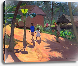 Постер Макара Эндрю (совр) Road to Kovalum Beach, Kerala, 1996 Постер Макара Эндрю (совр) Road to Kovalum Beach, Kerala, 1996