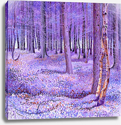 Постер Ньютон Давид (совр) Purple Forest 2, 2012, Постер Ньютон Давид (совр) Purple Forest 2, 2012,