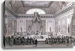 Постер Моро Жан Assemblee des Notables Presided over by Louis XVI 1787 Постер Моро Жан Assemblee des Notables Presided over by Louis XVI 1787