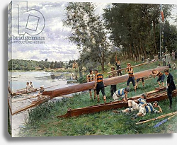 Постер Гилдри Фердинанд On the Edge of the Marne, 1899 Постер Гилдри Фердинанд On the Edge of the Marne, 1899