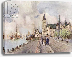 Постер Брюль Луи Antwerp, The Ancient Castle Steen Постер Брюль Луи Antwerp, The Ancient Castle Steen