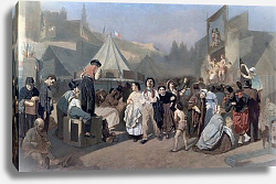 Постер Перов Василий Праздник в окрестностях Парижа (На Монмартре). (Неоконч.) 1863-64 Постер Перов Василий Праздник в окрестностях Парижа (На Монмартре). (Неоконч.) 1863-64