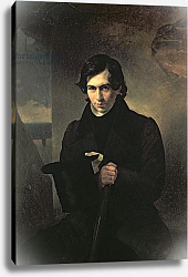 Постер Брюллов Александр Portrait of the Russian author Nestor Kukolnik, 1836 Постер Брюллов Александр Portrait of the Russian author Nestor Kukolnik, 1836