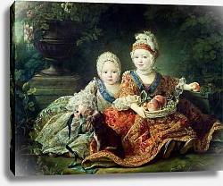 Постер Друаис Франсис Future Kings Louis XVI and Louis XVIII of France, 1757 Постер Друаис Франсис Future Kings Louis XVI and Louis XVIII of France, 1757