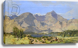Постер Блэклок Уильям Catbells and Causey Pike, Derwentwater, 1854 Постер Блэклок Уильям Catbells and Causey Pike, Derwentwater, 1854