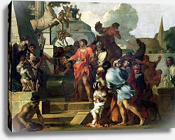 Постер Бурдон Себастьян Augustus before the Tomb of Alexander III the Great Постер Бурдон Себастьян Augustus before the Tomb of Alexander III the Great