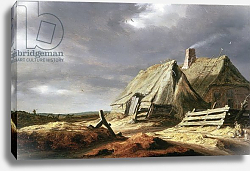 Постер Русдал Соломон Farm Buildings in a Landscape, c.1625-28 Постер Русдал Соломон Farm Buildings in a Landscape, c.1625-28