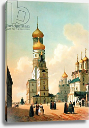 Постер Беност Феликс Ivan the Great Bell Tower in the Moscow Kremlin, printed by Lemercier, Paris, 1840s Постер Беност Феликс Ivan the Great Bell Tower in the Moscow Kremlin, printed by Lemercier, Paris, 1840s