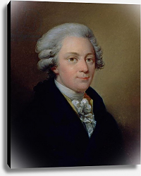 Постер Грасси Джузеппе Portrait of Wolfgang Amadeus Mozart Постер Грасси Джузеппе Portrait of Wolfgang Amadeus Mozart