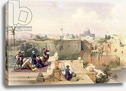 Постер Робертс Давид Mosque of Omar showing the Site of the Temple, 'The Holy Land' Постер Робертс Давид Mosque of Omar showing the Site of the Temple, 'The Holy Land'
