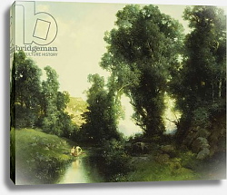 Постер Моран Томас The Bathing Hole, Cuernavaca, Mexico, 1913 Постер Моран Томас The Bathing Hole, Cuernavaca, Mexico, 1913