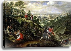 Постер Валкенборх Лукас October: Parable of the Bad Vintners, c.1580-90 Постер Валкенборх Лукас October: Parable of the Bad Vintners, c.1580-90