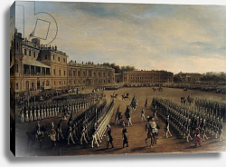 Постер Шварц Густав Parade at the time of Emperor Paul I 1847 Постер Шварц Густав Parade at the time of Emperor Paul I 1847