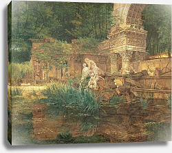 Постер Вальдмюллер Фердинанд The Roman Ruins in the Gardens of Schonbrunn Palace Постер Вальдмюллер Фердинанд The Roman Ruins in the Gardens of Schonbrunn Palace
