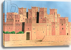 Постер Смарт Ларри (совр) Kasbah, Southern Morocco, 1998 Постер Смарт Ларри (совр) Kasbah, Southern Morocco, 1998