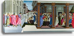 Постер Боттичелли Сандро (Sandro Botticelli) Четыре сцены из старой жизни Святого Зиновия Постер Боттичелли Сандро (Sandro Botticelli) Четыре сцены из старой жизни Святого Зиновия