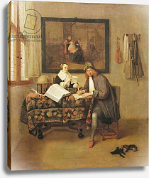 Постер Брекеленкам Квиринг The Studious Life, 1662 Постер Брекеленкам Квиринг The Studious Life, 1662