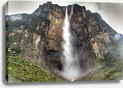 Постер Венесуэла. Angel's Falls at the national park of Canaima Постер Венесуэла. Angel's Falls at the national park of Canaima