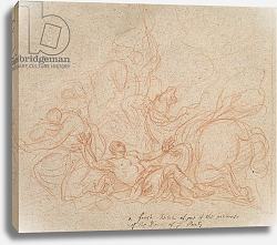 Постер Торнхилл Джеймс Sketch for the Conversion of St. Paul for the dome of St. Paul's Cathedral Постер Торнхилл Джеймс Sketch for the Conversion of St. Paul for the dome of St. Paul's Cathedral