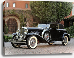 Постер Duesenberg J 384 Torpedo Convertible Victoria by Rollston '1933 Постер Duesenberg J 384 Torpedo Convertible Victoria by Rollston '1933