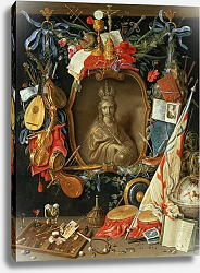 Постер Кессель Ян Ecclesia Surrounded by Symbols of Vanity Постер Кессель Ян Ecclesia Surrounded by Symbols of Vanity