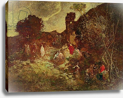 Постер Монтичелли Адольф Don Quixote and Sancho Panza, c.1865 Постер Монтичелли Адольф Don Quixote and Sancho Panza, c.1865