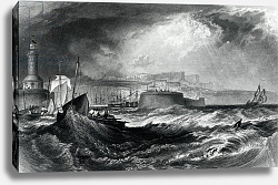 Постер Тернер Вильям (последователи) Ramsgate, Kent from 'Picturesque Views on the Southern Coast of England' 1824 Постер Тернер Вильям (последователи) Ramsgate, Kent from 'Picturesque Views on the Southern Coast of England' 1824