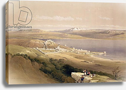 Постер Робертс Давид City of Tiberias on the Sea of Galilee, April 22nd 1839, from Volume I of 'The Holy Land', 1842 Постер Робертс Давид City of Tiberias on the Sea of Galilee, April 22nd 1839, from Volume I of 'The Holy Land', 1842