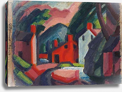 Постер Блюмнер Оскар View of Lehnenburg, Pennsylvania, 1914 Постер Блюмнер Оскар View of Lehnenburg, Pennsylvania, 1914