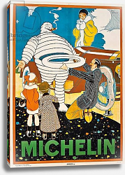 Постер Винсент Рене Advertising poster for Michelin, c. 1925 Постер Винсент Рене Advertising poster for Michelin, c. 1925
