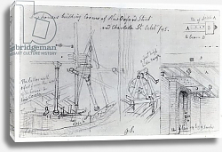 Постер Шарф Джордж (грав) Building new houses on the corner of New Oxford Street and Charlotte Street, 1845 Постер Шарф Джордж (грав) Building new houses on the corner of New Oxford Street and Charlotte Street, 1845