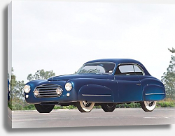 Постер Delahaye 235M Pillarless Saloon '1950 дизайн Ghia Постер Delahaye 235M Pillarless Saloon '1950 дизайн Ghia