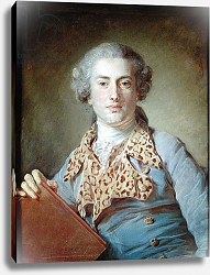 Постер Перроне Жан Portrait of Jean-Georges Noverre, 1764 Постер Перроне Жан Portrait of Jean-Georges Noverre, 1764