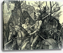 Постер Дюрер Альбрехт The Knight, Death and the Devil, 1513-14, detail Постер Дюрер Альбрехт The Knight, Death and the Devil, 1513-14, detail