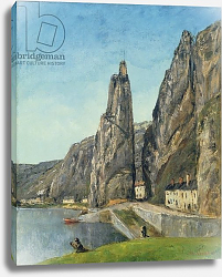 Постер Курбе Гюстав (Gustave Courbet) The Rock at Bayard, Dinant, Belgium, c.1856 Постер Курбе Гюстав (Gustave Courbet) The Rock at Bayard, Dinant, Belgium, c.1856