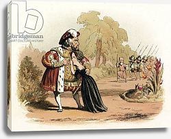 Постер Дойл Ричард Narrow escape for Queen Katharine Parr Постер Дойл Ричард Narrow escape for Queen Katharine Parr