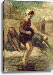 Постер Даумер Оноре (дет) At the Water's Edge, c.1849-53 Постер Даумер Оноре (дет) At the Water's Edge, c.1849-53