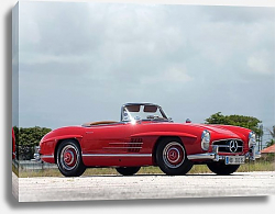 Постер Mercedes-Benz 300SL US-spec (R198) '1957–63 Постер Mercedes-Benz 300SL US-spec (R198) '1957–63