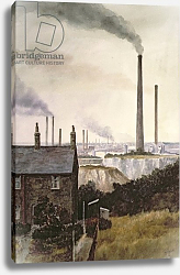 Постер Треветт Вик (совр) North Kent Landscape - Nr. Northfleet, Gravesend Постер Треветт Вик (совр) North Kent Landscape - Nr. Northfleet, Gravesend